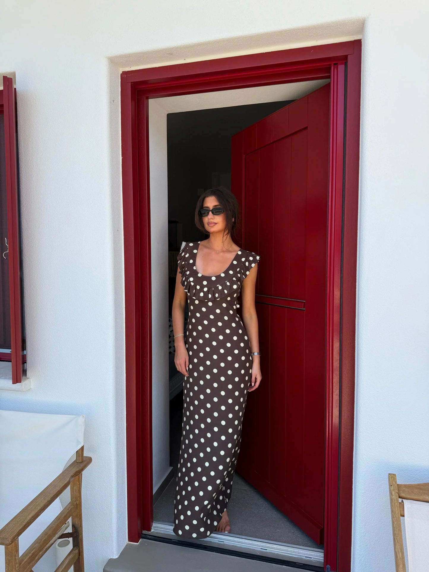 Luna Polka Dot Dress
