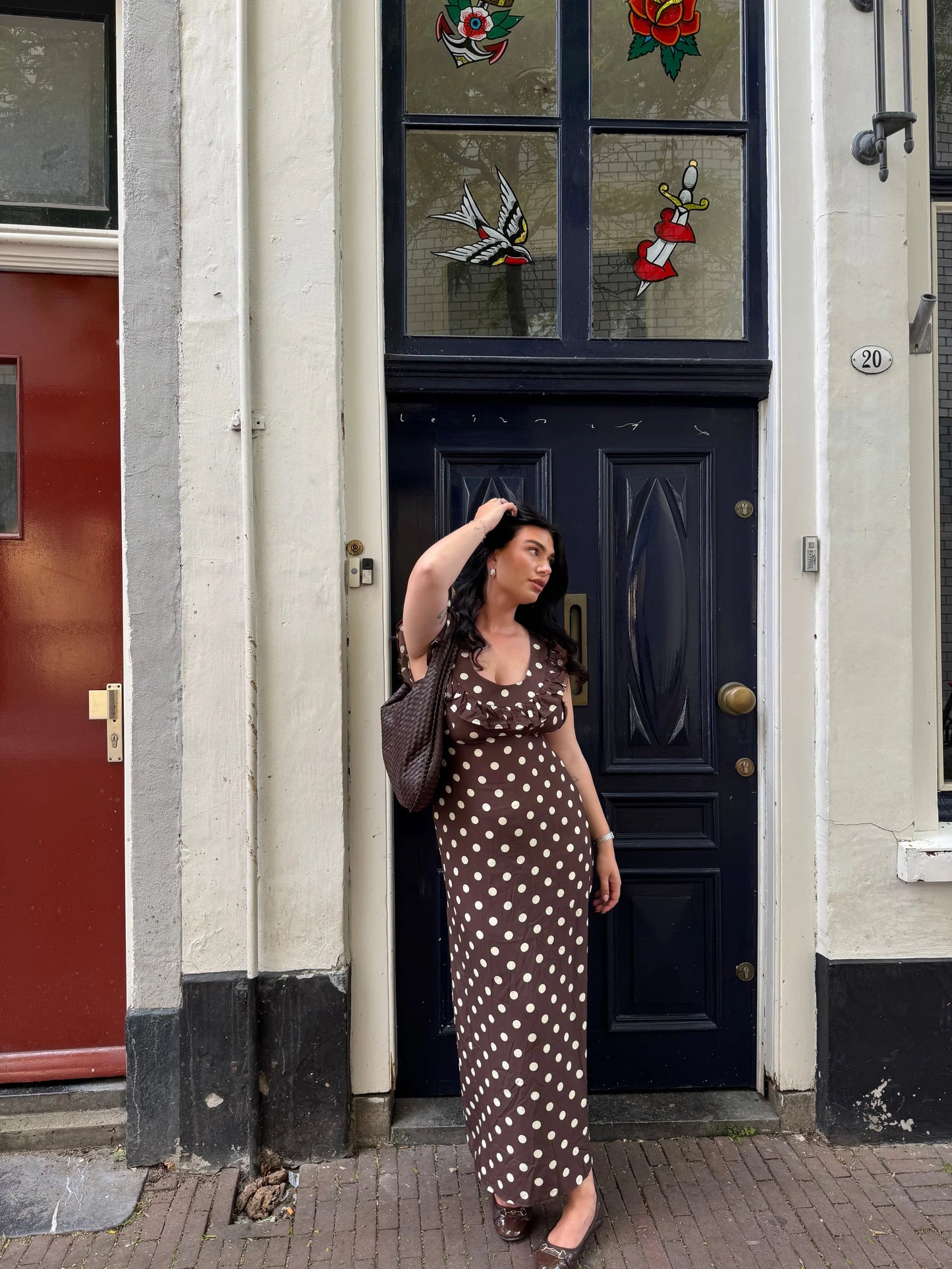 Luna Polka Dot Dress