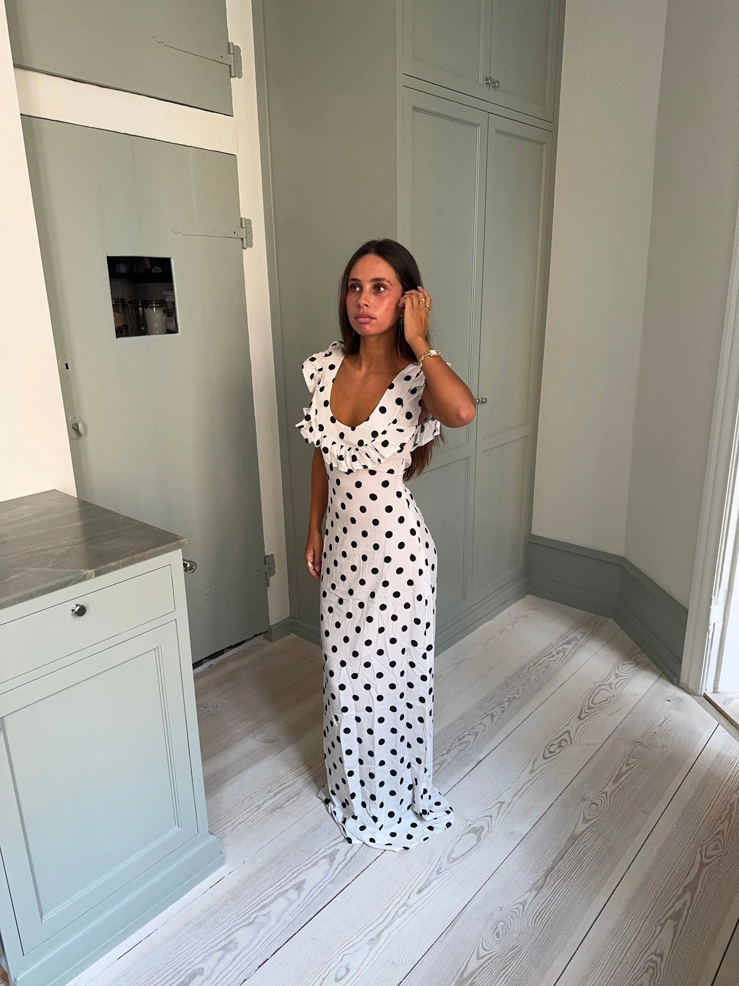 Luna Polka Dot Dress